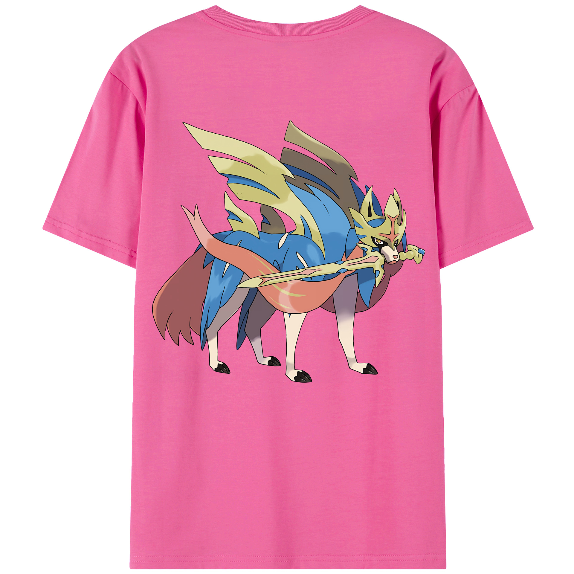 （画像用） ポケットモンスター Pokémon レディース半袖Tシャツ(バックプリント)